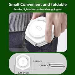 Magnetic Wireless Charger for iPhone: Fodable 3 in 1 Charging Station for Multiple Apple Devices - Travel Charging Pad Dock for Apple Watch iPhone 16 15 14 13 12 Pro Max Plus & Airpod