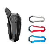 Motorcycle Intercom Headset (Fit for Half and Full Helmets) 1000m, 2 Riders - Chronus