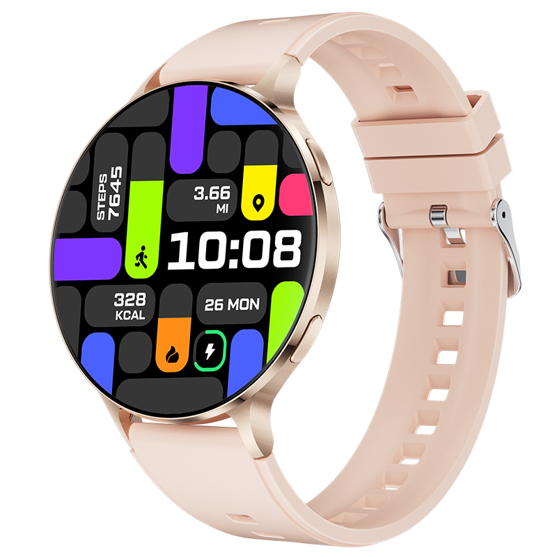 Smartwatch KM100 Ultra-Thin Full Metal AMOLED Bluetooth Calling 150 Sports Modes