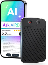 Ai Voice Recorder,Voice Recorder with App Control,Powered Transcription&Summarization,Bidirectional Translation,16GB Memory for Lectures,Meetings,and Calls,Ideal for Students, Professionals