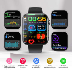 Chronus Medical-Grade Smartwatch, ECG electrocardiogram, HRV report, 24-hour dynamic heart rate monitoring - Chronus