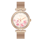 Smartwatch feminino elegante de 1,09 polegadas com design de diamante – Chamadas Bluetooth, ritmo cardíaco, SpO₂, monitorização do sono e atividades físicas com características de bem-estar feminino.