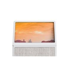 Sunrise Alarm Clock with White Noise, 6 Light Modes, Gentle Wake-Up Light, Night Lamp, Nordic Design - Chronus