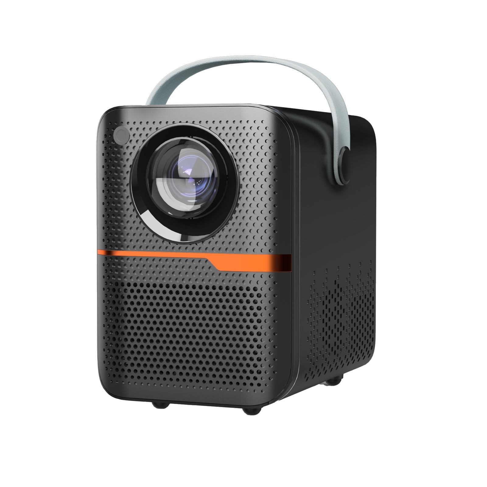 Mini Projector P10 4K HD Supports 150-inch Screens, Built-in Dual Speakers, WiFi, Android 10.0 - Chronus