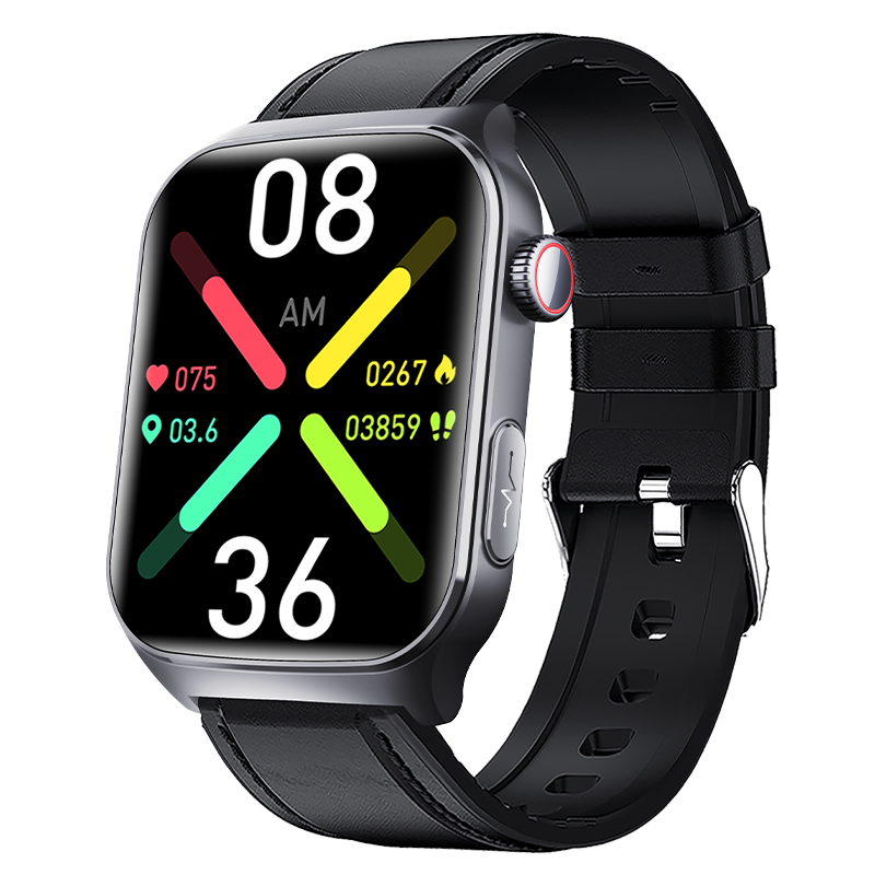 Smartwatch F320 ECG HRV Heart Rate Monitoring Supports SOS