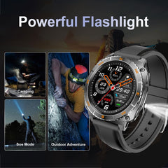 Chronus 1.43" AI Smartwatch – 15-Day Battery, IP68, ChatGPT, Heart Rate Monitor - Chronus