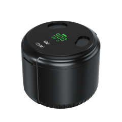 Ultrasonic and UV Cleaner for Dentures Braces Rings Toothbrushes Quiet Smart One Touch 200ml