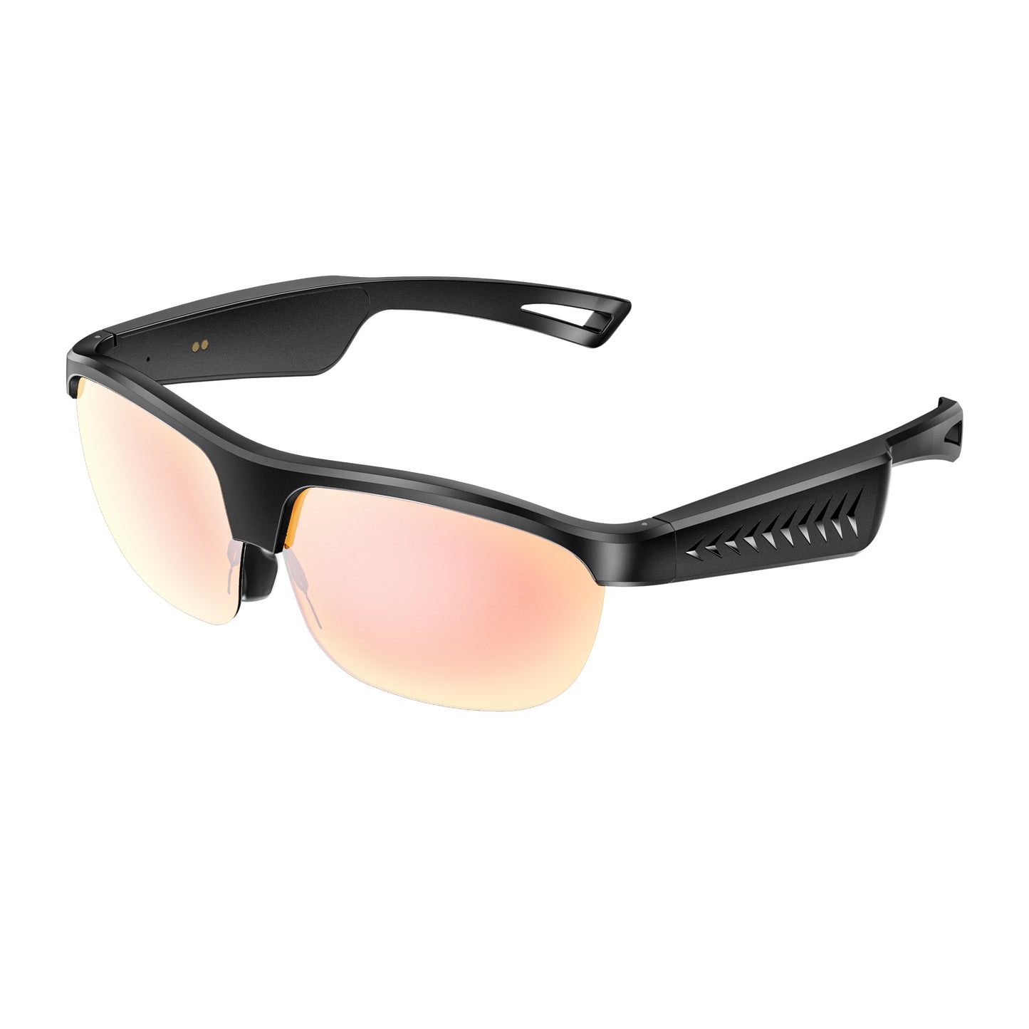 Chronus Smart Glasses, Polarized Bluetooth Sunglasses, Built-in Mic & Speakers, UV Protection Audio Sun Glass