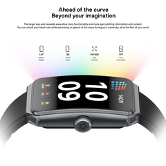 R11 Smartwatch with 1.47″ TFT Full Touch Display, 100+ Sports Modes, Heart Rate & SpO₂ Monitoring, IP68 Waterproof