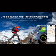 Smartwatch DM58 GPS 5ATM Waterproof AMOLED Display Sports Watch - Chronus