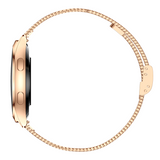 Smartwatch Y35 com monitorização de chamadas, saúde, bem-estar feminino e modos multidesportivos.
