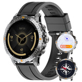 Chronus 1.43" Ultra-Clear Large Screen Smart Watch, 40-day long battery life, GPS positioning, compass, multiple sports modes and sleep monitoring - Chronus