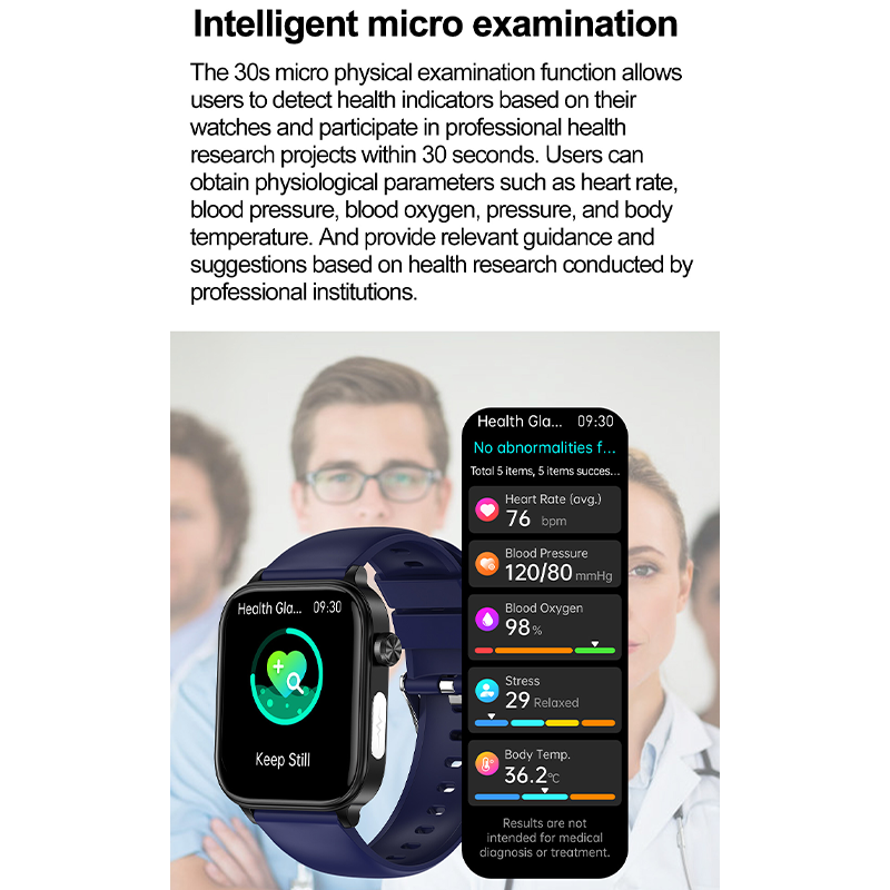 Smartwatch ET570 1.39 Inch Health Monitoring Bluetooth Calling