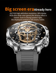 Smartwatch AK75 Flashlight Bluetooth Calling Long Battery Life Outdoor - Chronus