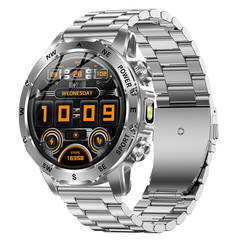 AK92 Smartwatch Men 1.53 inch 800mAh Big Battery Bluetooth Call IP68 Waterproof Compass 123 Sport Modes Android iOS