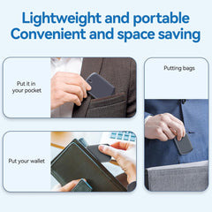 32GB Digital Voice Recorder Voice Activated Audio Recording Noise Reduction with Playback MP3 Music Player 280hrs Recording Files Device Support Password for Lectures Meetings Class Interview (Gray)