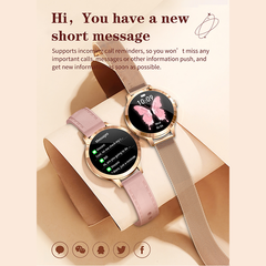 T91 Smartwatch 1.04 inch AMOLED HD Display Bluetooth Fitness Tracker Heart Rate for Women
