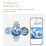 GTR4 Smartwatch with Bluetooth Calling AI Watch Faces Emotion Monitoring and MAI Health Index