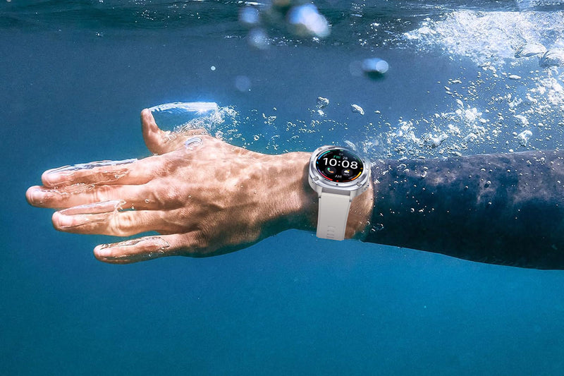 Chronus 1.39"IPX8 Outdoor Fitness Watch with Outdoor lighting,100+ sport Modes, Heart Rate