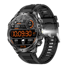 Smartwatch AK75 Flashlight Bluetooth Calling Long Battery Life Outdoor - Chronus