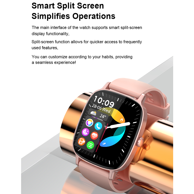 Smartwatch P122 Supports Split-Screen Function Bluetooth Calling