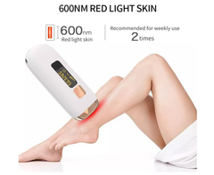 Laser Hair Removal for Women Permanent, Painless atHome IPL Hair Removal Device Upgraded to 999,999 Flashes, 5 Level Energy Adjustable(White) - Chronus