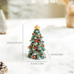 Mini Christmas tree ornaments desktop small ornaments Christmas gifts Christmas decorations - Chronus