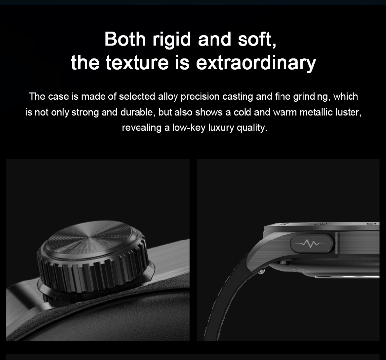 Smartwatch with Blood Sugar Monitoring, Micro Health Check, Uric Acid Detection, Bluetooth Calling, and SOS Feature