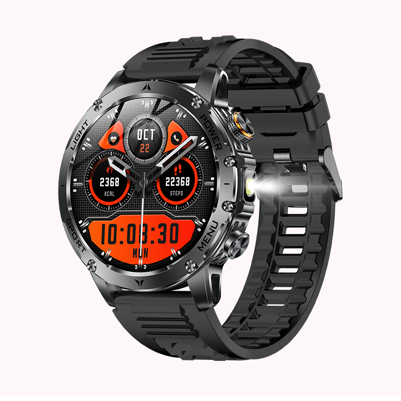 Smartwatch AK87 1000mAh Long Battery Life Flashlight Outdoor Sports