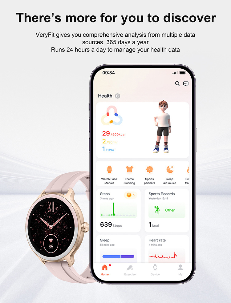 Smartwatch 1.27" HD, Bluetooth Calling, 100+ Sports, Health Tracker
