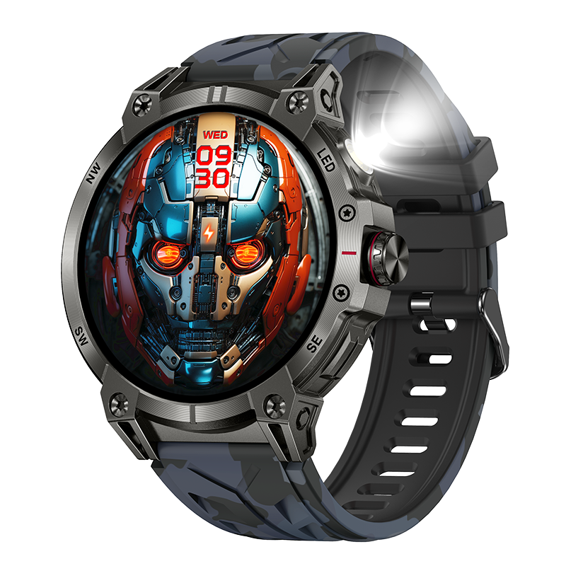 Smartwatch KC89 760mAh Compass Flashlight Outdoor Sports - Chronus