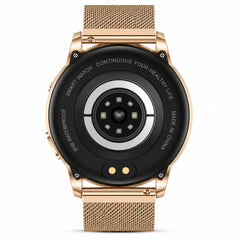Smartwatch I179 com Chamadas Bluetooth e Design Minimalista (Rosa)