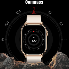 Smartwatch QX17 QXGPS Compass 100+ Contacts Password Lock - Chronus