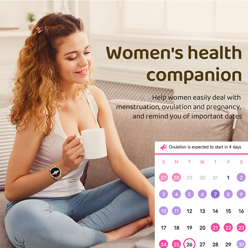 Smartwatch AK88 for Women Health Monitoring Bluetooth Calling