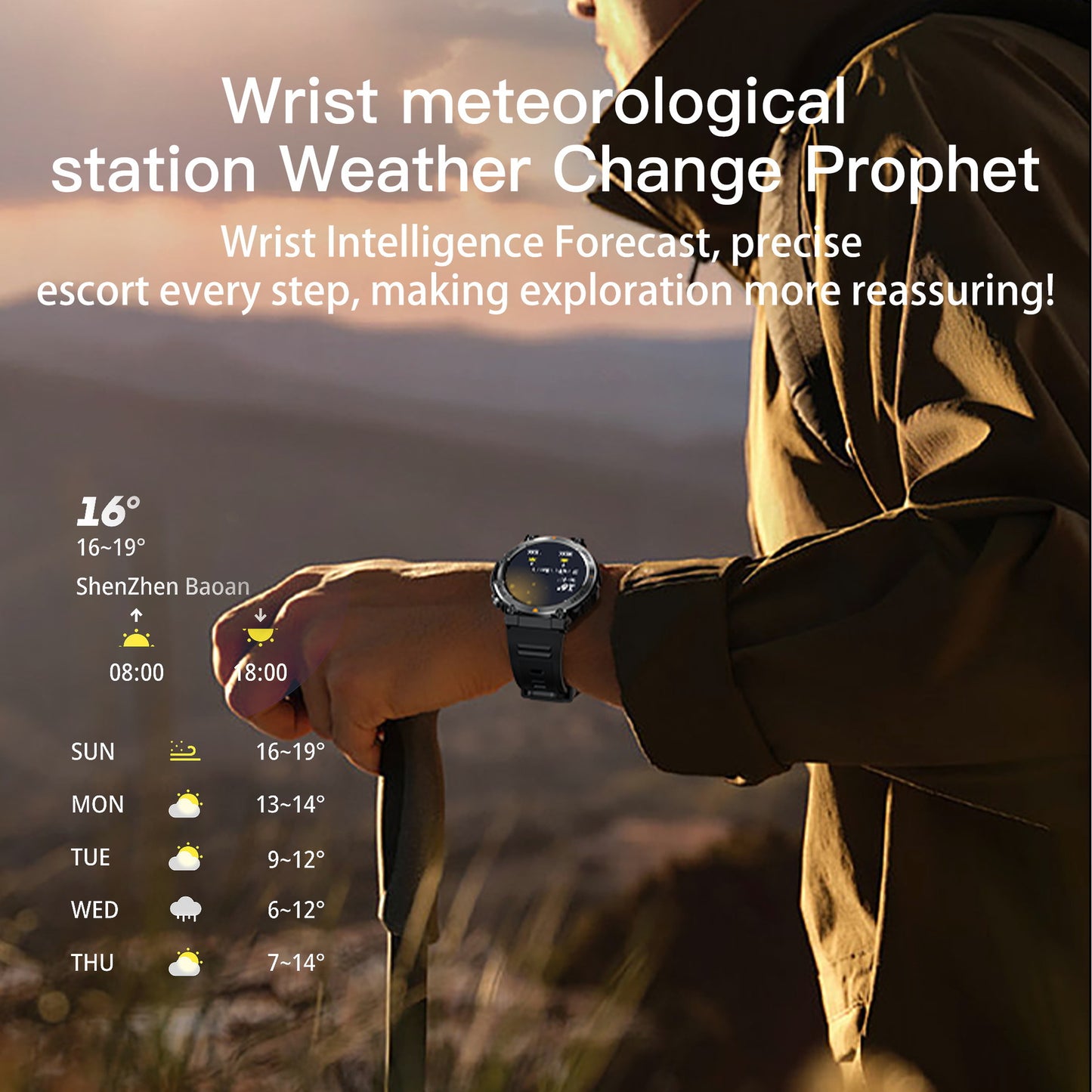 Smartwatch AK61 400mAh Large Battery Bluetooth Calling Outdoor
