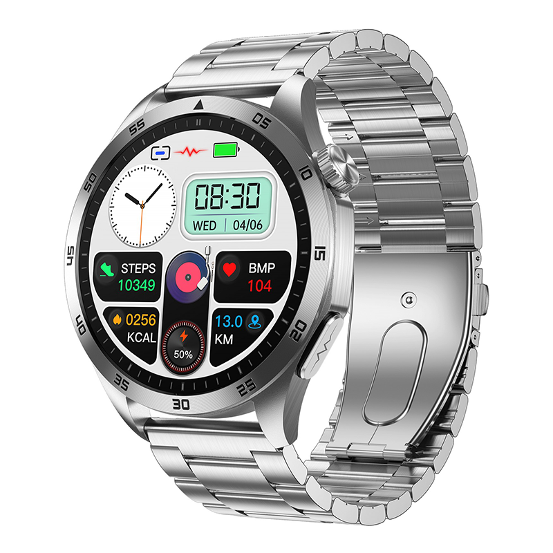 Chronus ET485 AMOLED Smartwatch with Bluetooth Calling and Wellness Tracking