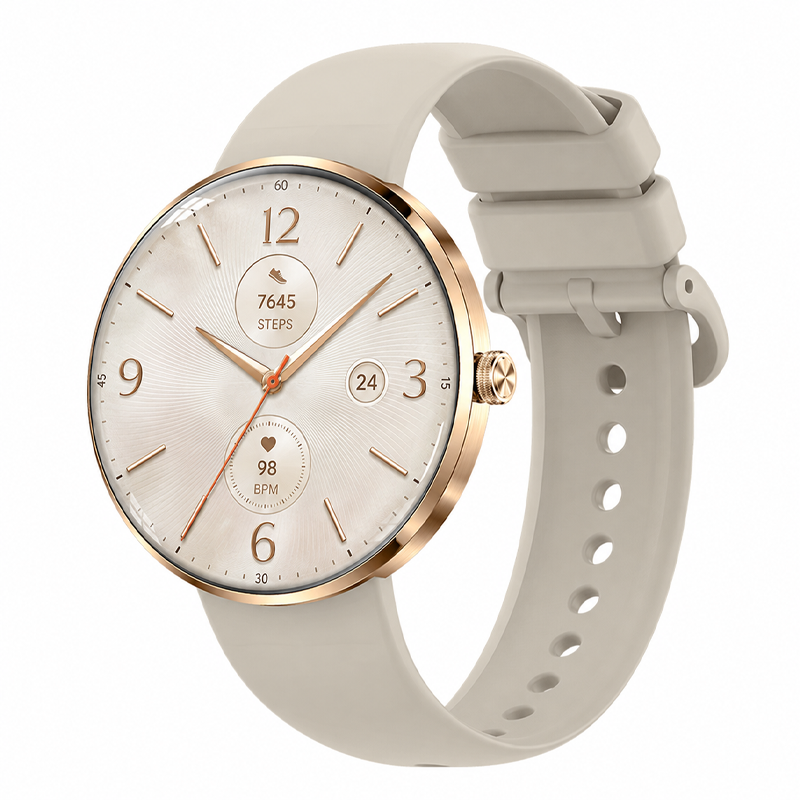 Chronus T93 AMOLED Smartwatch 304 Steel Case IP68