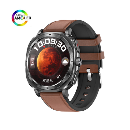 ET492 AMOLED Bluetooth Calling NFC Mood Detection Smartwatch