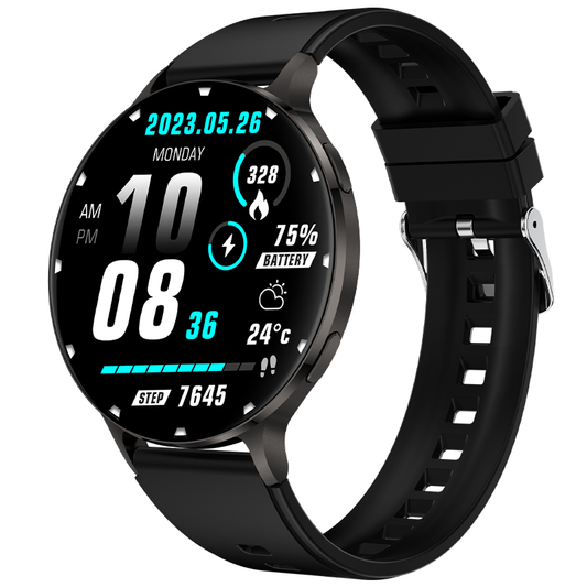 Smartwatch KM100 Ultra-Thin Full Metal AMOLED Bluetooth Calling 150 Sports Modes