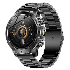AK92 Smartwatch Men 1.53 inch 800mAh Big Battery Bluetooth Call IP68 Waterproof Compass 123 Sport Modes Android iOS