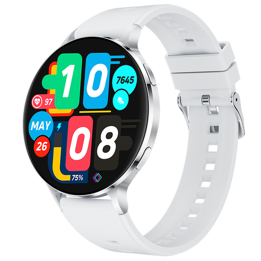 Smartwatch KM100 Ultra-Thin Full Metal AMOLED Bluetooth Calling 150 Sports Modes