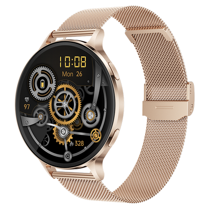 Smartwatch KM100 Ultra-Thin Full Metal AMOLED Bluetooth Calling 150 Sports Modes