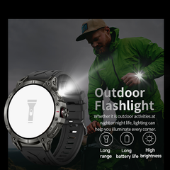 Smartwatch KC89 760mAh Compass Flashlight Outdoor Sports - Chronus