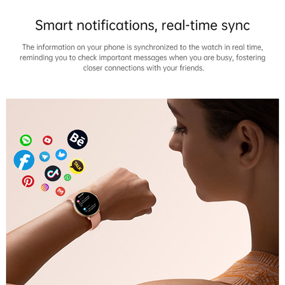 Smartwatch S76 Bluetooth Calling Supports Mobile App Message Notifications