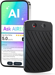 Ai Voice Recorder,Voice Recorder with App Control,Powered Transcription&Summarization,Bidirectional Translation,16GB Memory for Lectures,Meetings,and Calls,Ideal for Students, Professionals