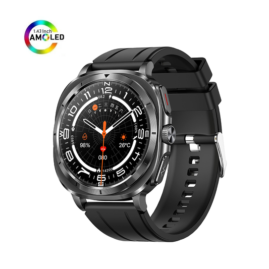 ET492 AMOLED Bluetooth Calling NFC Mood Detection Smartwatch