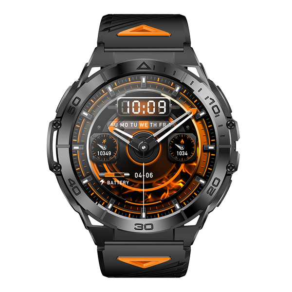 Smartwatch 1.6" AMOLED Fitness Tracker IP68 Waterproof 600mAh Battery 20 Sport Modes
