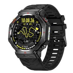 Smartwatch KC91 1.39" TFT GPS Route Tracking AI Dial GPT 3ATM Waterproof Flashlight