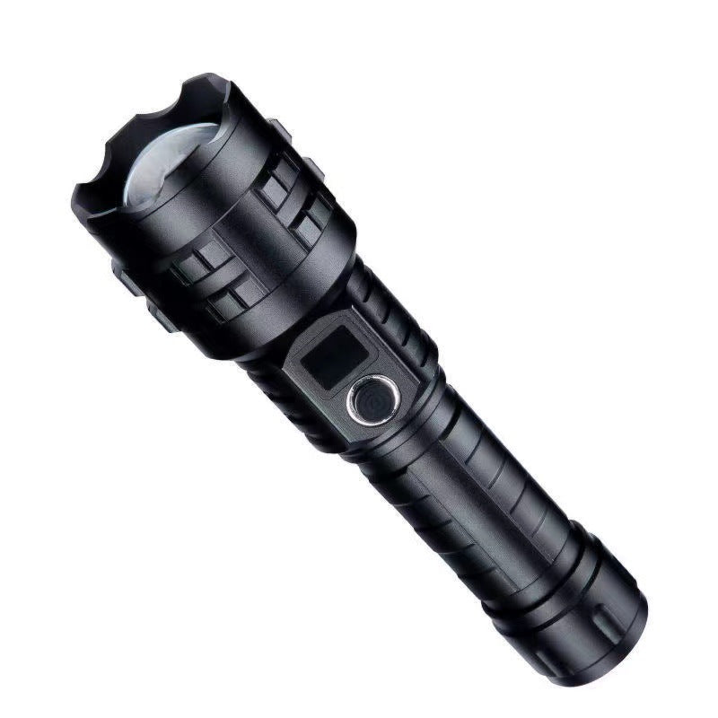 5-Level Adjustable UV Flashlight with Power Bank Function – Portable Multi-Function Torch