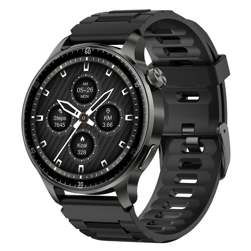 Smartwatch L7 GPS Compass Bluetooth Calling Metallic Finish